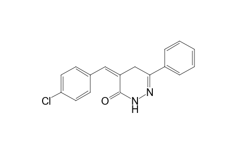 (4Z)-4-(4-chlorobenzylidene)-6-phenyl-4,5-dihydro-3(2H)-pyridazinone