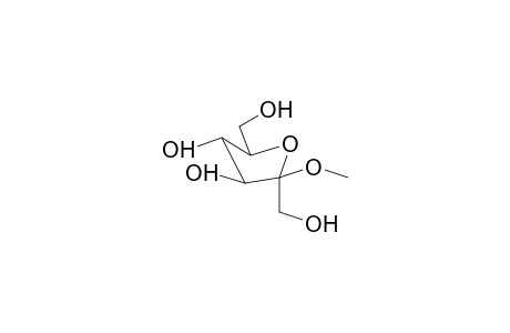 METHYL-BETA-D-SORBOSE,(FURANOSID)