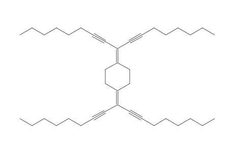 1,4-Bis[bis(oct-1-ynyl)methylene]cyclohexane