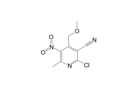 2-Chloro-4-(methoxymethyl)-6-methyl-5-nitronicotinonitrile