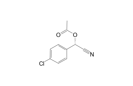 (S)-(+)-1-Cyano-1-(4-chlorophenyl)methyl acetate