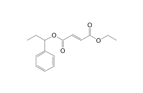 Fumaric acid, ethyl 1-phenylprop-1-yl ester