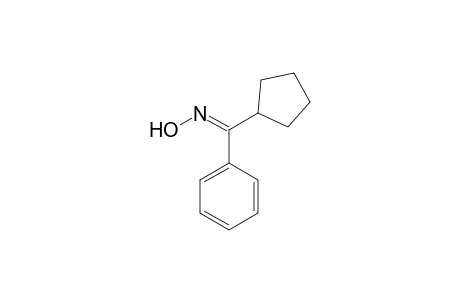 Cyclopentyl phenyl ketoxime