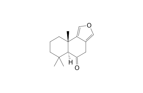 Naphtho[1,2-c]furan-5(4H)-one, 5a,6,7,8,9,9a-hexahydro-6,6,9a-trimethyl-, trans-(.+-.)-