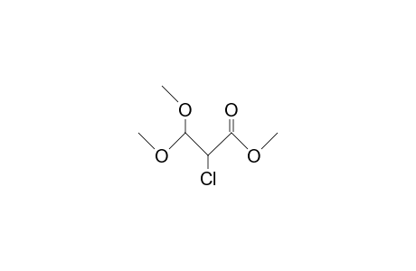 CHLOROMALONALDEHYDIC ACID, METHYL ESTER, 3-(DIMETHYL ACETAL)