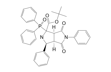 (1.alpha.,3.beta.,3a.alpha.,6a.alpha.)-1,1-dimethylethyl octahydro-1-(diphenylphosphinoyl)-4,6-dioxo-3,5-diphenylpyrrolo[3,4-c]pyrrole-1-carboxylate