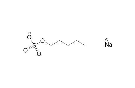 sulfuric acid, monopentyl ester, sodium salt