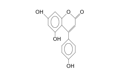 NIVEGIN;5,7-DIHYDROXY-4-(4'-HYDROXYPHENYL)-COUMARIN