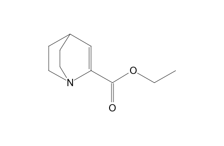 1-Azabicyclo[2.2.2]oct-2-ene-2-carboxylic acid, ethyl ester