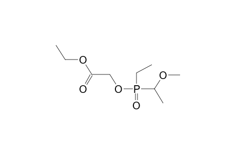 ETHOXYCARBONYLMETHYL 1-METHOXYETHYL(ETHYL)PHOSPHINATE