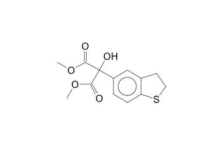 Malonic acid, 2-(2,3-dihydro-benzo[b]thiophen-5-yl)-2-hydroxy-, dimethyl ester