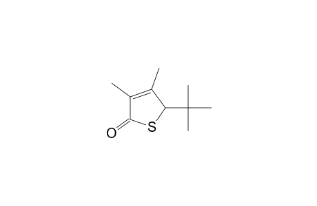 5-(t-Butyl)-3,4-dimethyltthiophen-2(5H)-one