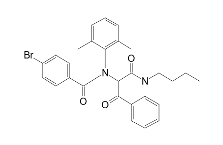 4-Bromo-N-(1-(butylamino)-1,3-dioxo-3-phenylpropan-2-yl)-N-(2,6-dimethylphenyl)benzamide