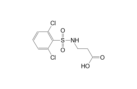 N-[(2,6-dichlorophenyl)sulfonyl]-beta-alanine