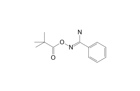 N'-[(2,2-dimethylpropanoyl)oxy]benzenecarboximidamide