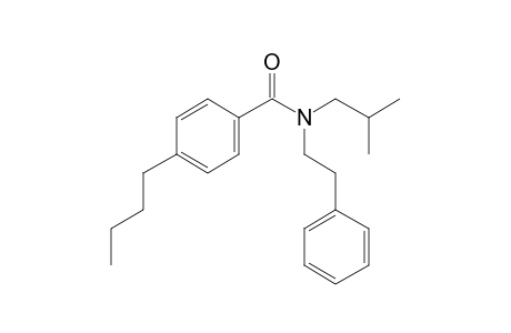 Benzamide, 4-butyl-N-(2-phenylethyl)-N-isobutyl-