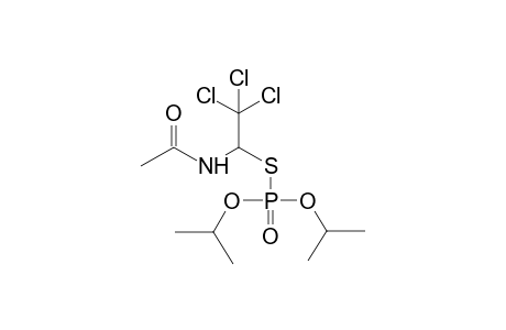 O,O-DIISOPROPYL-S-(1-N-ACETAMIDE-2,2,2-TRICHLOROETHYL)THIOPHOSPHATE