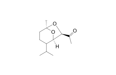 Exo-(1-Methyl-4-isopropyl-7,8-dioxabicyclo[3.2.1]oct-6-yl)methyl ketone