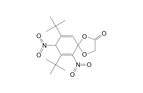 7,9-DI-TERT.-BUTYL-6,8-DINITRO-1,4-DIOXASPIRO-[4,5]-DECA-6,8-DIEN-2-ONE