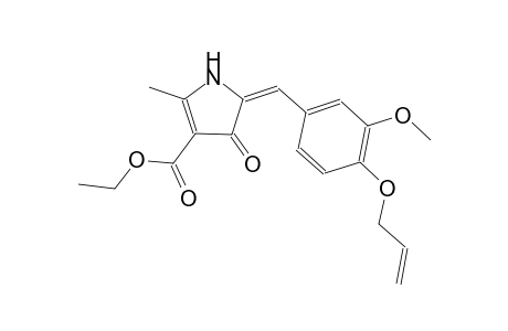 1H-pyrrole-3-carboxylic acid, 4,5-dihydro-5-[[3-methoxy-4-(2-propenyloxy)phenyl]methylene]-2-methyl-4-oxo-, ethyl ester, (5E)-