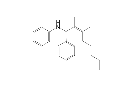 (Z)-N-(2,3-Dimethyl-1-phenylnon-2-en-1-yl)aniline