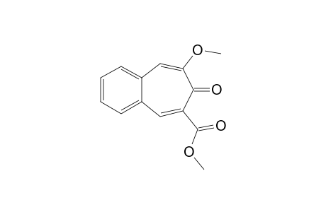 7-keto-6-methoxy-benzo[7]annulene-8-carboxylic acid methyl ester