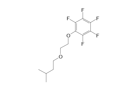 2-(Pentafluorophenoxy)ethanol, 3-methylbutyl ether