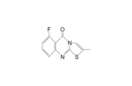 5H-Thiazolo[2,3-b]quinazolin-5-one, 6-fluoro-2-methyl-