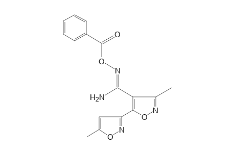 O-benzoyl-3-methyl-5-(5-methyl-3-isoxazolyl)-4-isoxazolecarboxamidoxime