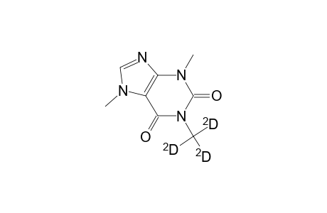 1H-Purine-2,6-dione, 3,7-dihydro-3,7-dimethyl-1-(methyl-D3)-