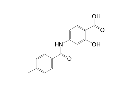 4-(p-methylbenzamido)salicylic acid