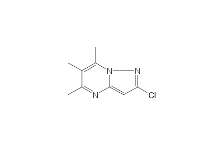 2-CHLORO-5,6,7-TRIMETHYLPYRAZOLO[1,5-a]PYRIMIDINE