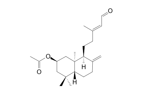 2-BETA-ACETOXY-9-EPI-ENT-LABDA-8-(17),13-(E)-DIEN-15-AL