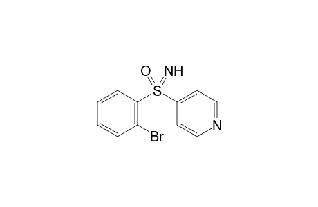 (2-Bromophenyl)(imino)(pyridin-4-yl)-.lambda.6-sulfanone