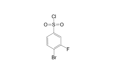 4-Bromo-3-fluorobenzenesulfonyl chloride