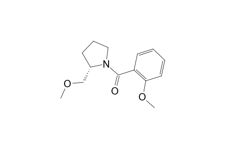 (S)-(-)-1-(2-Methoxybenzoyl)-2-(methoxymethyl)pyrrolidine