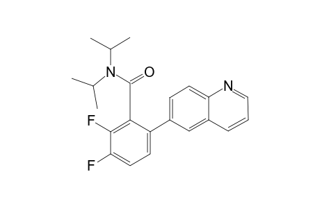 2,3-difluoro-N,N-diisopropyl-6-(quinolin-6-yl)benzamide