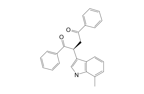 (S)-2-(7-Methyl-1H-indol-3-yl)-1,4-diphenylbutane-1,4-dione