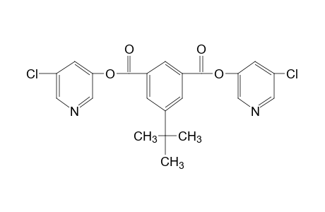 5-tert-butylisophthalic acid, bis(5-chloro-3-pyridyl) ester