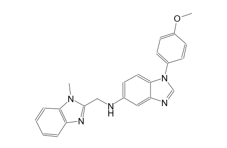 N-[1-(4-methoxyphenyl)-1H-benzimidazol-5-yl]-N-[(1-methyl-1H-benzimidazol-2-yl)methyl]amine