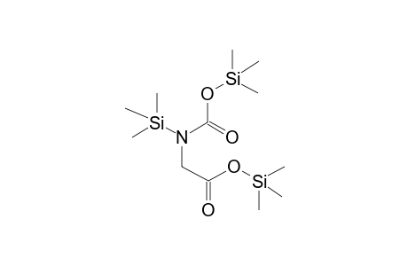 Glycine, N-(trimethylsilyl)-N-[[(trimethylsilyl)oxy]carbonyl]-, trimethylsilyl ester