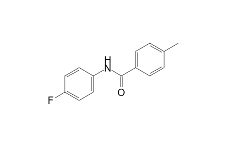 N-(4-fluorophenyl)-4-methylbenzamide