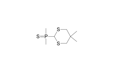 5,5-DIMETHYL-2-[DIMETHYL-(THIOPHOSPHINOYL)]-1,3-DITHIANE