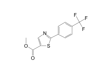 2-[4-(Trifluoromethyl)phenyl]-1,3-thiazole-5-carboxylic acid, methyl ester