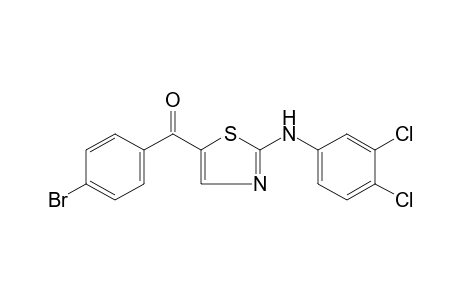 p-BROMOPHENYL 2-(3,4-DICHLOROANILINO)-5-THIAZOLYL KETONE