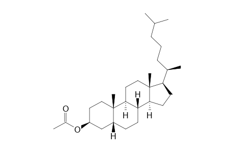 5β-Cholestan-3β-ol acetate