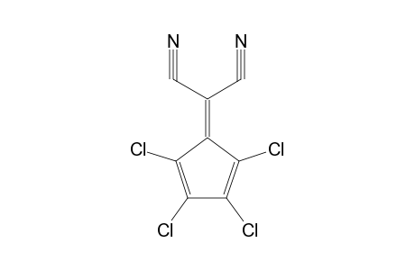 1,2,3,4-TETRACHLOR-PENTAFULVEN-6,6-DICARBONITRIL