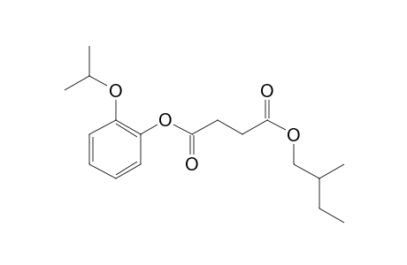 Succinic acid, 2-isopropoxyphenyl 2-methylbutyl ester