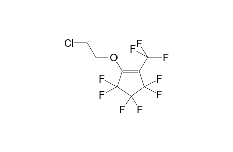 1-BETA-CHLOROETHOXYPERFLUORO-2-METHYLCYCLOPENTENE