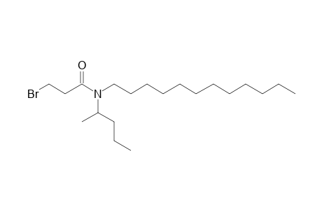 Propionamide, 3-bromo-N-(2-pentyl)-N-dodecyl-